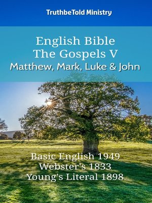 cover image of English Bible--The Gospels V--Matthew, Mark, Luke and John